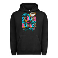 Pigment Black coffee scrubs and rubber gloves Urban Hoodie - Zillion Design Studio