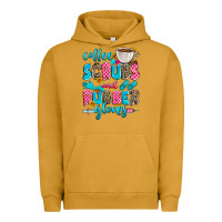Pigment Peanut Butter coffee scrubs and rubber gloves Urban Hoodie - Zillion Design Studio