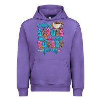 Tulip coffee scrubs and rubber gloves Urban Hoodie - Zillion Design Studio