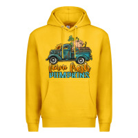 Lemon farm fresh pumpkins truck Premium Hoodie - RanaPortraitStore
