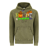 Vintage Olive howdy halloween pumpkins Vintage Hoodie - AdoDesignShop