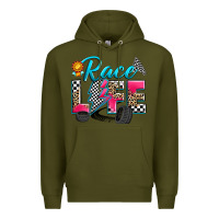 Army Green race life Premium Hoodie - Zillion Design Studio