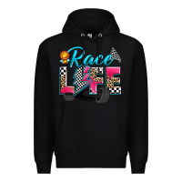 Black race life Premium Hoodie - Zillion Design Studio