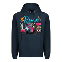 Navy race life Premium Hoodie - Zillion Design Studio