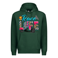 Sports Green race life Premium Hoodie - Zillion Design Studio
