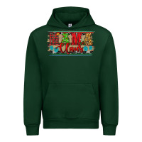 Forest Green christmas western mama claus Urban Hoodie - RanaPortraitStore