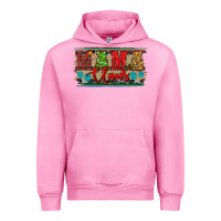 Fuchsia Pink christmas western mama claus Urban Hoodie - RanaPortraitStore