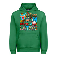 Emerald coffee now wine later Urban Hoodie - Zillion Design Studio
