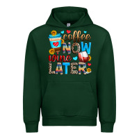 Forest Green coffee now wine later Urban Hoodie - Zillion Design Studio