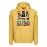 Antique Gold just call me pretty and take me racing Premium Hoodie - Zillion Design Studio