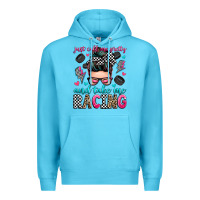 Ocean Blue just call me pretty and take me racing Premium Hoodie - Zillion Design Studio