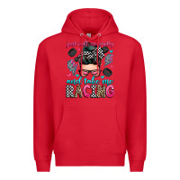 Red just call me pretty and take me racing Premium Hoodie - Zillion Design Studio