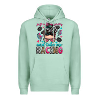 Just Call Me Pretty And Take Me Racing Premium Hoodie | Teevron