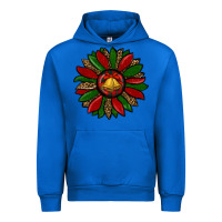 Cobalt christmas sunflower Urban Hoodie - RanaPortraitStore
