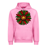 Fuchsia Pink christmas sunflower Urban Hoodie - RanaPortraitStore
