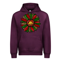 Mauve Wine christmas sunflower Urban Hoodie - RanaPortraitStore