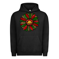 Pigment Black christmas sunflower Urban Hoodie - RanaPortraitStore