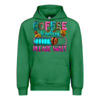 Emerald coffee loading please wait Urban Hoodie - Zillion Design Studio