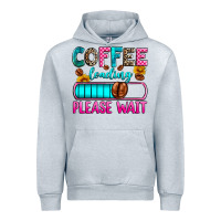 Heather Grey coffee loading please wait Urban Hoodie - Zillion Design Studio