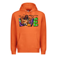 Carrot Love Halloween Cow Premium Hoodie - texasbilliewilder
