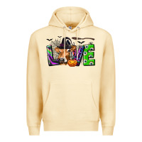 Pina Colada Love Halloween Cow Premium Hoodie - texasbilliewilder