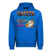 Cobalt coffee is always good idea Urban Hoodie - Zillion Design Studio