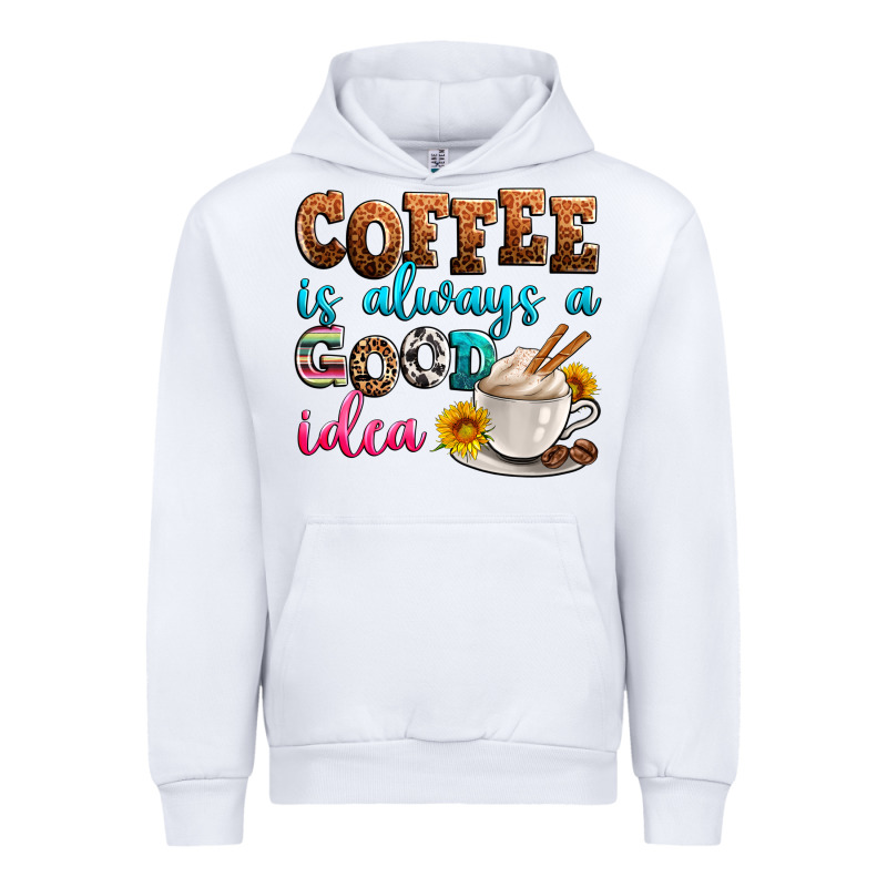 Coffee Is Always Good Idea Urban Hoodie by Zillion Design Studio | Teevron