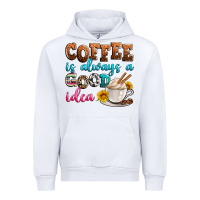 White coffee is always good idea Urban Hoodie - Zillion Design Studio