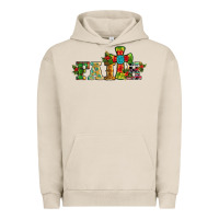Pigment French Oak christmas cross faith Urban Hoodie - RanaPortraitStore