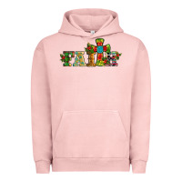 Pigment Salmon christmas cross faith Urban Hoodie - RanaPortraitStore