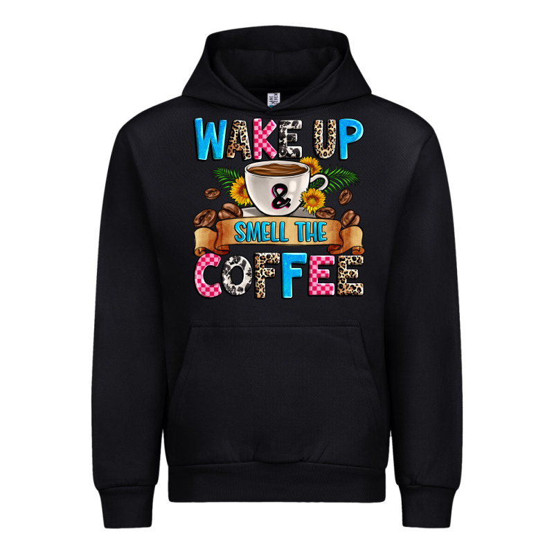 Wake Up And Smell The Coffee Urban Hoodie by Zillion Design Studio | Teevron