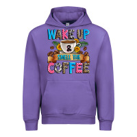 Tulip wake up and smell the coffee Urban Hoodie - Zillion Design Studio