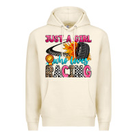 Tofu just a girl who loves racing Premium Hoodie - Zillion Design Studio