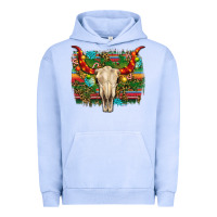Pigment Grape Ice western christmas bull skull Urban Hoodie - RanaPortraitStore