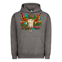 Pigment Tornado western christmas bull skull Urban Hoodie - RanaPortraitStore