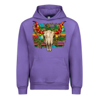 Tulip western christmas bull skull Urban Hoodie - RanaPortraitStore
