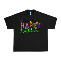 Black Happy halloween Urban Heavy Tee - Artiststas