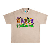 French Oak Happy halloween Urban Heavy Tee - Artiststas