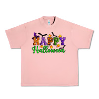Salmon Happy halloween Urban Heavy Tee - Artiststas