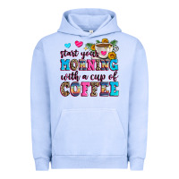Pigment Grape Ice start your morning with a cup of coffee Urban Hoodie - Zillion Design Studio