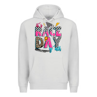 Dove Grey it's race day y'all Premium Hoodie - Zillion Design Studio