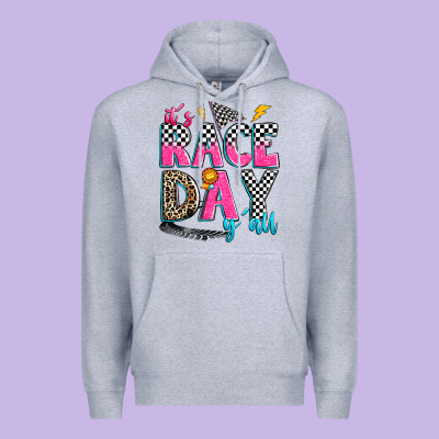 It's Race Day Y'all Premium Hoodie Designed By Zillion Design Studio