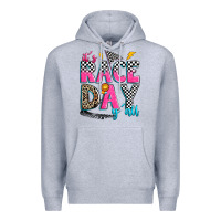 Heather Grey it's race day y'all Premium Hoodie - Zillion Design Studio