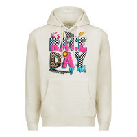 Oatmeal Heather it's race day y'all Premium Hoodie - Zillion Design Studio