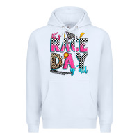 White it's race day y'all Premium Hoodie - Zillion Design Studio