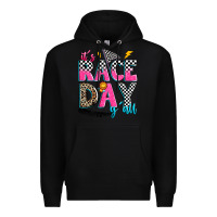 Black it's race day y'all Premium Hoodie - Zillion Design Studio
