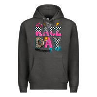Charcoal Heather it's race day y'all Premium Hoodie - Zillion Design Studio