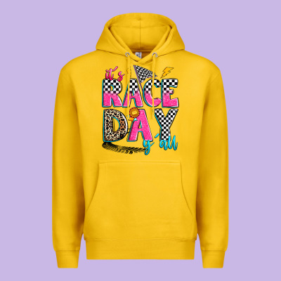It's Race Day Y'all Premium Hoodie Designed By Zillion Design Studio
