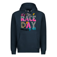 Navy it's race day y'all Premium Hoodie - Zillion Design Studio