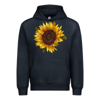 Navy sunflower Urban Hoodie - RanaPortraitStore